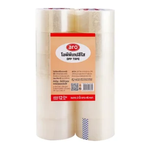 general-office-supplies-027 เอโร่ โอพีพีเทป สีใส 2 นิ้ว 45 หลา 12 ม้วน