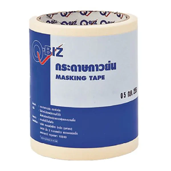 คิวบิซ กระดาษกาวย่น 48 มม. 20 หลา x 6