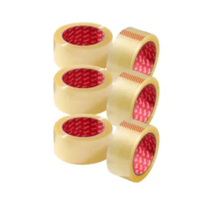 general-office-supplies-121 เทปกาว OPP ขนาด 2 นิ้ว x 100 หลา ยี่ห้อ Doozy Pack ( 6 ชิ้น ) สีใส