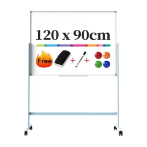 general-office-supplies-152 Deli กระดานไวท์บอร์ดแม่เหล็ก สีฟ้า ขนาด 90×120cm รุ่น EV164-A 1ชิ้น