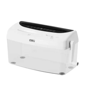 general-office-supplies-164 Deli เครื่องทําลายเอกสาร 4ลิตร 1แผ่น/ครั้ง สีขาว รุ่น ET026 1เครื่อง