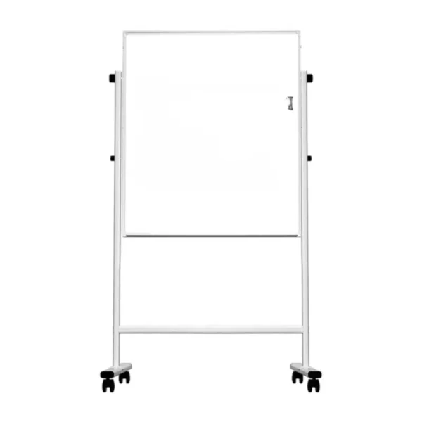Deli กระดานไวท์บอร์ดแม่เหล็ก ใช้งานได้ 2ด้าน ขนาด 60×90cm รุ่น 33621 1ชิ้น