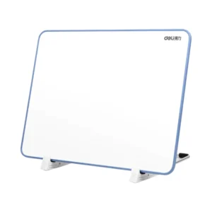 general-office-supplies-198 Deli กระดานไวท์บอร์ดตั้งโต๊ะ ไวท์บอร์ดมินิ เขียนได้2ด้าน สีฟ้า รุ่น MB134 1ชิ้น