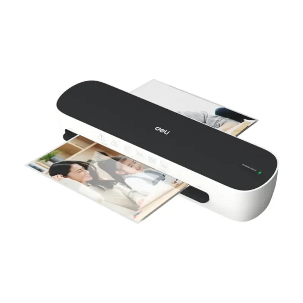 Deli เครื่องเคลือบ A4 A5 300 มม./นาที 80-125 ไมโครเมตร สีดํา รุ่น ET111 1ชิ้น