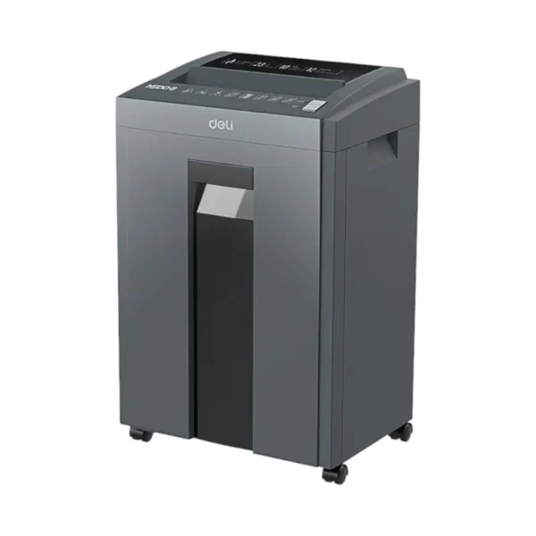 Deli เครื่องทําลายเอกสาร 23ลิตร 12แผ่น/ครั้ง สีดํา รุ่น E9952 1เครื่อง