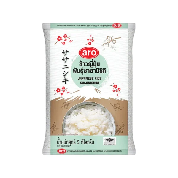 grains-rice-cereal-0014 เอโร่ ข้าวญี่ปุ่น ซาซานิชิกิ 5 กก.