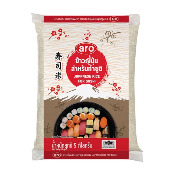 เอโร่ ข้าวญี่ปุ่นสําหรับทําซูชิ 5 กก.