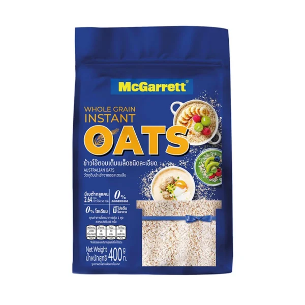 grains-rice-cereal-0072 แม็กกาแรต ซีเรียล ข้าวโอ๊ต ละเอียด 400 ก.