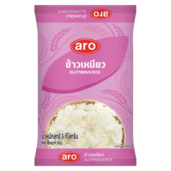 เอโร่ ข้าวเหนียวอีสาน 10% 5 กก.