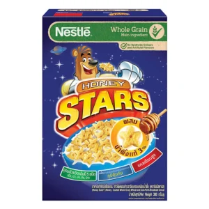 grains-rice-cereal-0086 เนสท์เล่ อาหารเช้าซีเรียลโฮลเกรน ฮันนี่ สตาร์ส 300 ก.