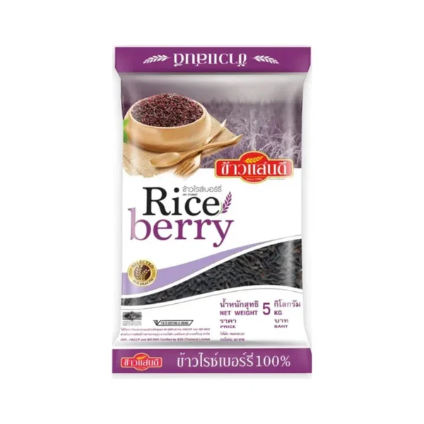 grains-rice-cereal-0111 ข้าวแสนดี ข้าวไรซ์เบอร์รี่ 5 กก.