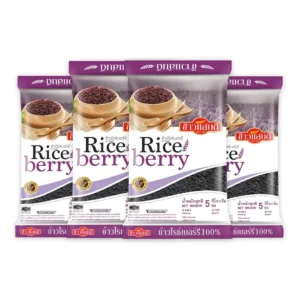 grains-rice-cereal-0138 ข้าวแสนดี ข้าวไรซ์เบอร์รี่ 5 กก. x 4
