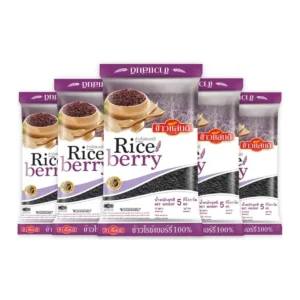 grains-rice-cereal-0142 ข้าวแสนดี ข้าวไรซ์เบอร์รี่ 5 กก. x 5