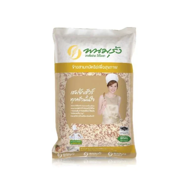 พนมรุ้ง ข้าวสามกษัตริย์ 5 กก. x 6 (จัดส่งเฉพาะภายในกรุงเทพฯ)
