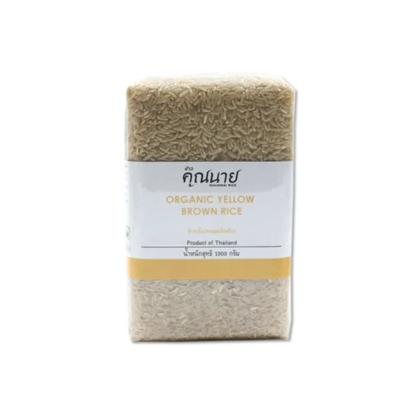 grains-rice-cereal-0181 ข้าวออร์แกนิค ตราข้าวคุณนาย กล้องเหลือง 1 KG.