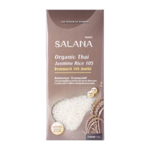 SALANA ข้าวหอมมะลิ 105 อินทรีย์ Organic Thai Jasmine Rice 105 1 กก.