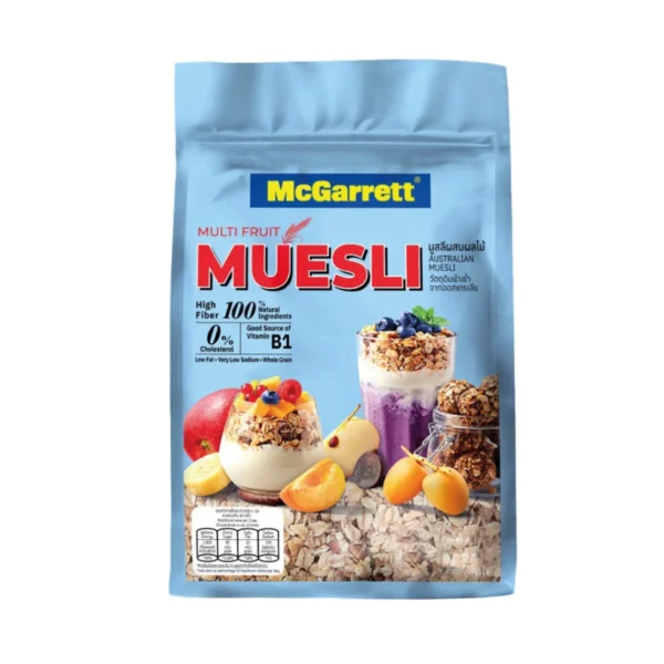 grains-rice-cereal-0251 แม็กกาแรต มูสลี่ผสมผลไม้ 1.5 กิโลกรัม
