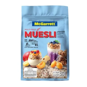 grains-rice-cereal-0256 แม็กกาแรต มูสลี่ผสมผลไม้ 500 กรัม