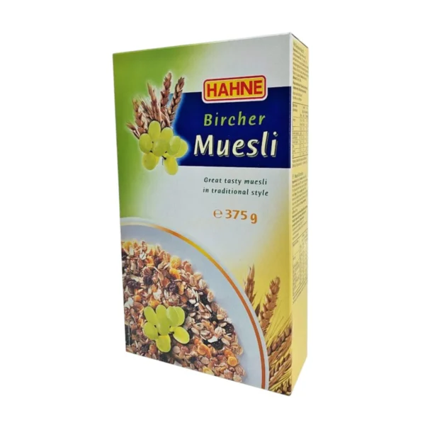 grains-rice-cereal-0307 ฮาทเน่ เบริช์เชอร์ มูสลี่ 375 กรัม Hahne Bircher Muesli 375 g.