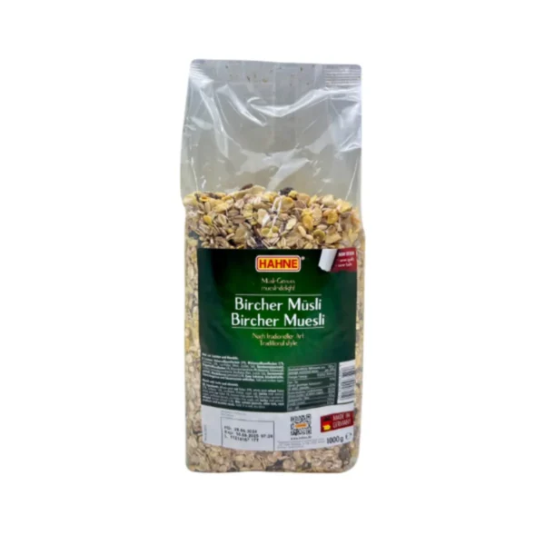 grains-rice-cereal-0308 ฮาทเน่ เบริช์เชอร์ มูสลี่ 1000 กรัม Hahne Bircher Muesli 1000 g.