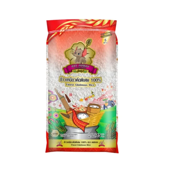grains-rice-cereal-0319 ข้าวเหนียวคัดพิเศษ(ใหม่ปี69) ขนาด14KG ตรา คชทอง