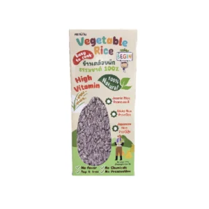 grains-rice-cereal-0361 Begin Baby ข้าวหอมมะลิ เคลือบผักธรรมชาติ100% มี 6รส วิตามินสูง นุ่ม หุงง่าย มีประโยชน์ อาหารเด็ก 6เดือนขึ้นไป ข้าวเคลือบผัก รสกะหล่ําม่วง 200 กรัม