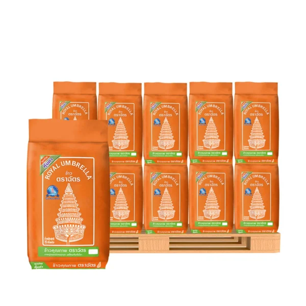 grains-rice-cereal-0416 ตราฉัตร ข้าวหอมผสม 70%:30% 15 กก. x 70 ถุง (1 พาเลท)