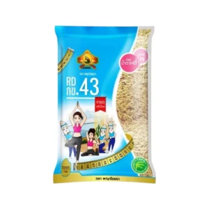 ข้าวกล้อง กข.43 ขนาด 1KG ตราพญาไอยรา