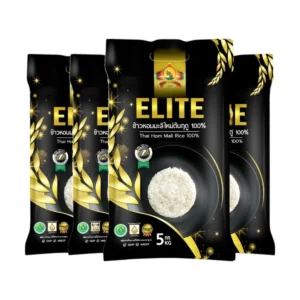 (แพ็ก4 ตกถุงละ187บาท) ข้าวหอมมะลิใหม่ต้นฤดู ELITE(ปี69) ขนาด5KG เกรดพรีเมี่ยม