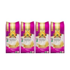 grains-rice-cereal-0481 (ปี69) (แพ็ก4) ข้าวหอมมะลิใหม่ต้นฤดู100% 1KG ตราพญาไอยรา