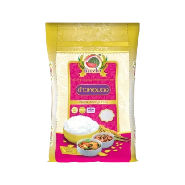 grains-rice-cereal-0528 ข้าวสาร ตราแตงโม หอมดง ขนาด 14 กก.