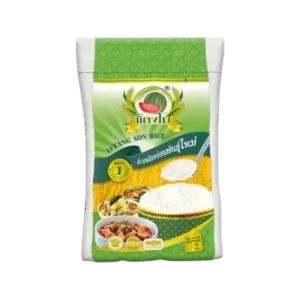 grains-rice-cereal-0536 ข้าวสาร ตราแตงโม เหลืองอ่อนพันธุ์ใหม่ ขนาด 14 กก.