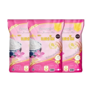 grains-rice-cereal-0544 ข้าวสาร ตราแตงโม ข้าวหอมมะลิแท้ ขนาด 5 กก. (แพ็ค 3 ถุง)