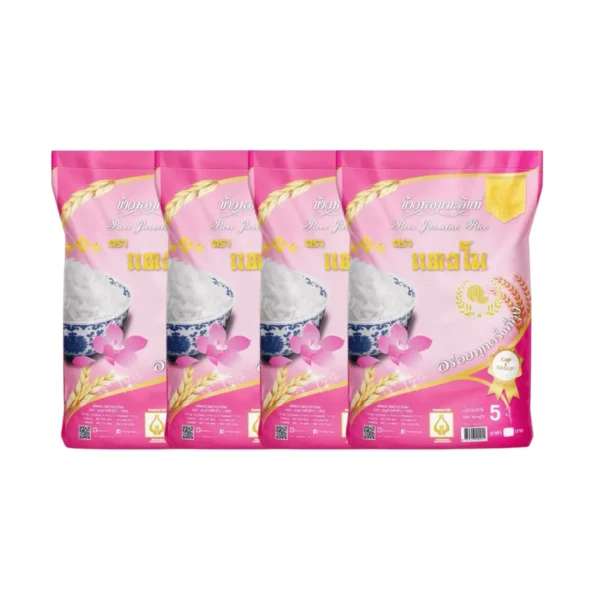 grains-rice-cereal-0571 ข้าวสาร ตราแตงโม ข้าวหอมมะลิแท้ ขนาด 5 กก. (แพ็ค 4 ถุง)