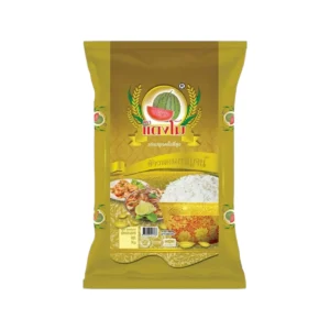 [เฉพาะช่วง] ข้าวสาร หอมกาญจน์ 14 กก. ส่งฟรี ตราแตงโม มาตราฐานสากล GHP&HACCP ข้าวนิ่มหอมฟู หุงขึ้นหม้อ