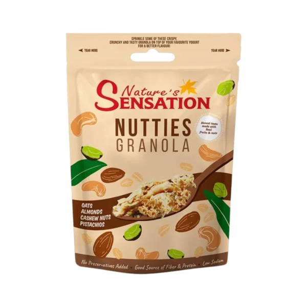 grains-rice-cereal-0607 เนเจอร์ เซ็นเซชั่น นัตตี้ กราโนล่า 454 ก. Nature’s Sensation Nutties Granola 454 g.