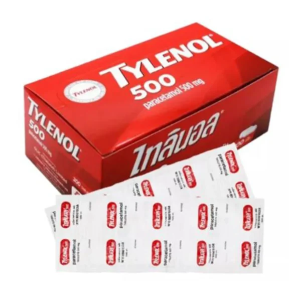 ไทลินอล พาราเซตามอล 500 มล. 10 เม็ด 20 แผง