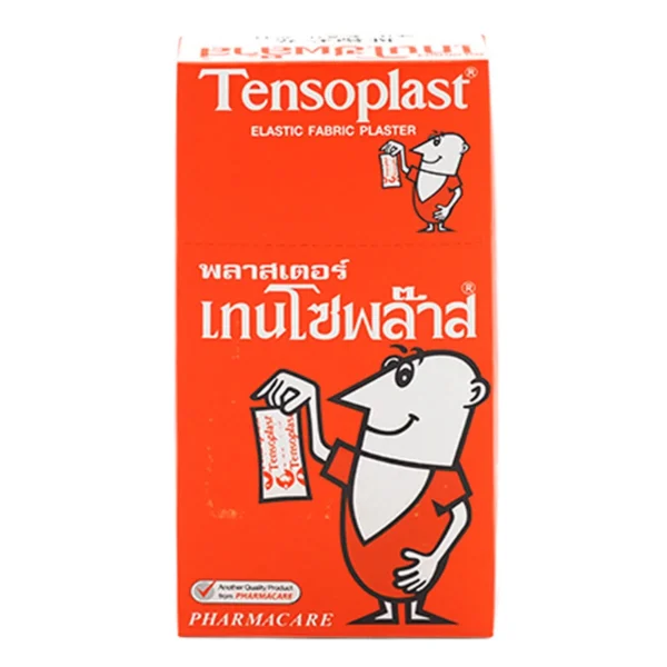 เทนโซพล๊าส พลาสเตอร์ยาปิดแผล ชนิดผ้า 100 แผ่น