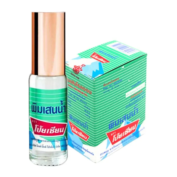 health-care-0039 โป๊ยเซียน พิมเสนน้ํา ชนิดลูกกลิ้ง 5 มล. x 6