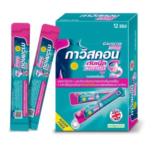 health-care-0058 กาวิสคอน ดับเบิ้ล แอคชั่น มิ้นต์ 10 มล. 12 ซอง