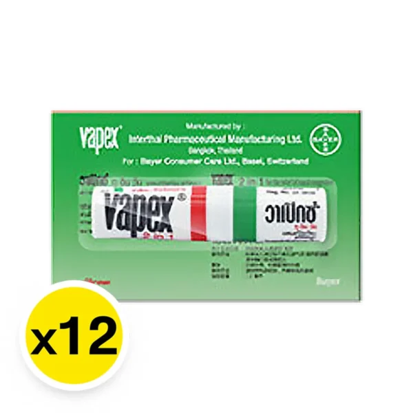 health-care-0175 วาเป็กซ์ ยาดม 2in1 x 12