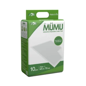 MUMU แผ่นรองซับผู้ใหญ่ไซส์ L (10 ชิ้น)