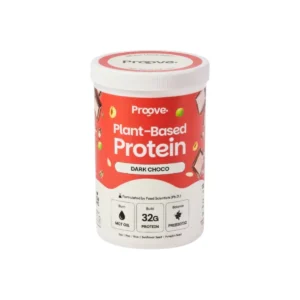 health-care-0456 Proove โปรตีนพืช อร่อย ดื่มง่าย โปรตีน 32g โปรตีนสูง ไม่มีน้ําตาล แคลต่ํา ดาร์กช็อกโก,1 กระปุก