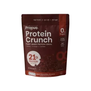 Proove Protein Crunch Plant Based ซีเรียล รสออริจินอล และ รสดาร์กช็อกโกแล็ต อัลมอนด์ โปรตีนพืชอบกรอบ ขนาด 35g และ 210g ดาร์กช็อก1 ซอง(210g)