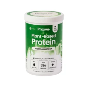 health-care-0474 Proove โปรตีนพืช อร่อย ดื่มง่าย โปรตีน 32g โปรตีนสูง ไม่มีน้ําตาล แคลต่ํา มัทฉะพรีเมียม,1 กระปุก