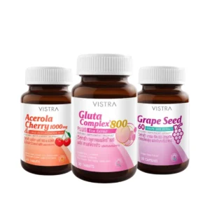 health-care-0677 วิสทร้า ผลิตภัณฑ์เสริมอาหาร เซ็ททไบรท์ สกิน x 3