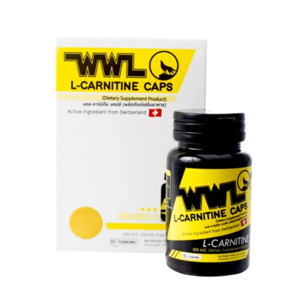 health-care-0694 WHEYWWL L-Carnitine ดีเจเพชรจ้า - ผลิตภัณฑ์เสริมอาหาร แอลคาร์นิทีน ( 1 กระปุก )