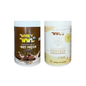 health-care-0709 WHEYWWL โปรตีนขนาดทดลองแบบกระปุก 200 g เวย์โปรตีนช็อคโกแลต 1 กระปุก โปรตีนพืชไวท์ช็อค 1 กระปุก