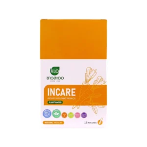 health-care-0782 Khaolaor ขาวละออ อินแคร์ โพรไบโอติก จากพืช ผสม โคเอนไซม์คิวเทน กรอกปาก สะดวก ทานง่าย 15 ซอง/กล่อง