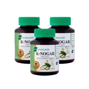 health-care-0791 (แพ็ค 3) Khaolaor ขาวละออ เค-โนก้า (ผลิตภัณฑ์เสริมอาหารมะระขี้นก) 60 แคปซูล/กล่อง